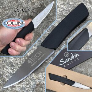 Sandrin knives - 4inch Couteau de cuisine - Lame en carbure de tungstène - 12 cm - couteau