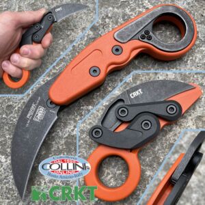 CRKT - Provoke Orange - Kinematic Morphing Karambit - 4041O - couteau