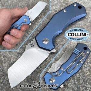 Fox - Italicus by ADG - FX-540TIBL - Blue Anodized Titanium - Couteau