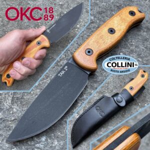 Ontario Knife Company - couteau TAK 2 - étui en cuir - 8664 - couteau