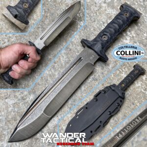 Wander Tactical - Centuria - Serial IX - Prototype Limited Edition - Couteau personnalisé