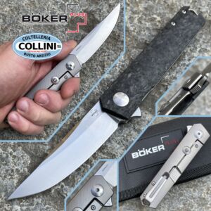 Boker Plus - Kwaiken Compact Flipper Marble Carbon par Lucas Burnley - 01BO231 - couteau