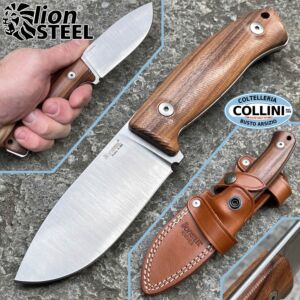 Lionsteel - couteau M2M - acier M390 - Santos Wood - couteau