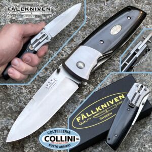 Fallkniven - PXLbl Folding Knife - Elmax - Black Micarta - couteau