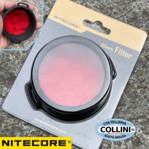 Nitecore - NFR65 - Filtre rouge 65mm pour P30i
