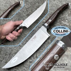 Laguiole en Aubrac - couteau de cuisine 20cm - Série Gourmet - Wengé - couteau de cuisine