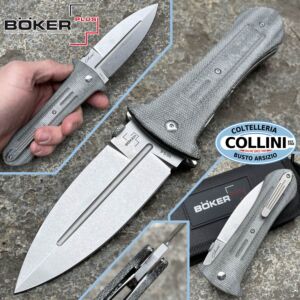 Boker Plus - Couteau de poche Chuck Gedraitis Micarta Smatchet - 01BO141 - couteau