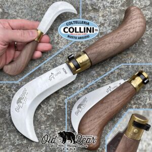 Antonini knives - Old Bear - Roncola 17cm Noyer - 9747 / 17LN - couteau