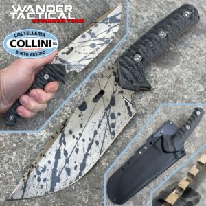 Wander Tactical - Haast Eagle 2.0 - Black Blood & Black Micarta - couteau personnalise