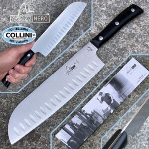 MaglioNero - Ligne Iside - Santoku 19cm - IS5519 - couteau de cuisine