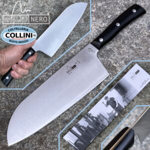 MaglioNero - Ligne Iside - Maxi Santoku 21cm - IS5521 - couteau de cuisine