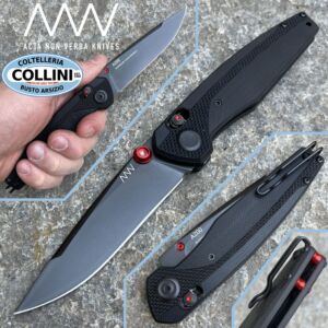 Acta Non Verba - A200 - Sleipner DLC noir - Black G-10 - couteau