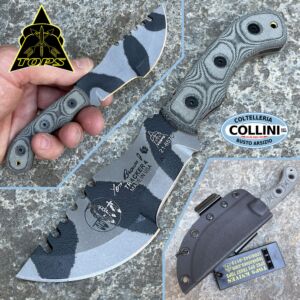 Tops - Couteau Mini Tom Brown Tracker #4 - Camo 1095 - TBT-040-CAMO - couteau
