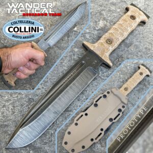 Wander Tactical - Couteau Centuria - Serial V - Prototype Limited Edition - Couteau personnalisé