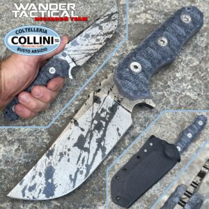 Wander Tactical - Lynx Clip Knife - Black Blood & Black Micarta - couteau personnalisé