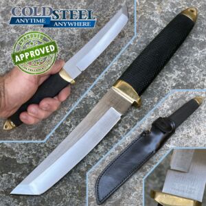 Cold Steel - Vintage Original Brass Tanto - Made in Japan - PRIVATE COLLECTION - 13A - couteau