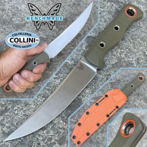 Benchmade - Meatcrafter - CPM-S45VN G10 OD Green - 15500-3 - couteau
