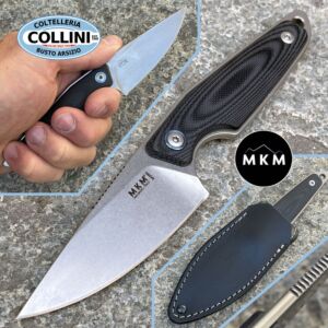 MKM & Mercury - Couteau Makro 1 Drop by Vox - Noir G10 - MK MA01-GBK - couteau de sport