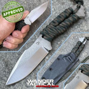 Wander Tactical - Raptor - Satin SanMai CoS & Paracord - COLLECTION PRIVÉE - couteau artisanal