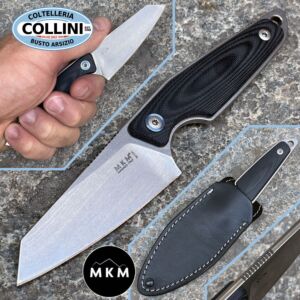 MKM & Mercury - Couteau Makro 2 Sheepsfoot By Vox - Black G10 - MK-MA02-GBK - Couteau de sport