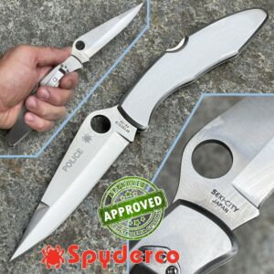 Spyderco - Police knife - Acier C07P - Acier VG10 - COLLECTION PRIVÉE - couteau