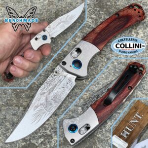 Benchmade - Mini Crooked River - 15085-2204 - Edition limitee Phesant Ringneck - couteau