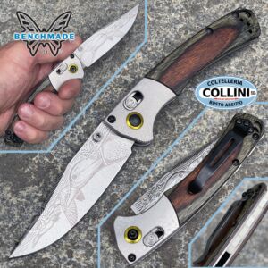 Benchmade - Mini Crooked River - 15085-2203 - Edition limitee Canard colvert - couteau
