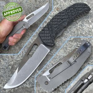 Mikkel Willumsen - Custom Titanium Frame Lock - COLLECTION PRIVEE - couteau artisanal