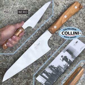 MaglioNero - Iside Line - Couteau utilitaire 14cm - Olive - UV3514 - couteau de cuisine