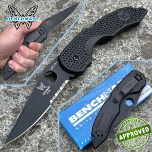 Benchmade - Couteau Ascent 845SBT - Revêtement Noir - COLLECTION PRIVÉE - couteau