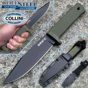 Cold Steel - SRK Compact OD Green - Survival Rescue Knife - 49LCKD-ODBK - couteau