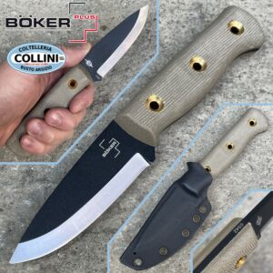 Boker Plus - couteau de bushcraft Vigtig - 02BO075 - design Dave Wenger - couteau fixe