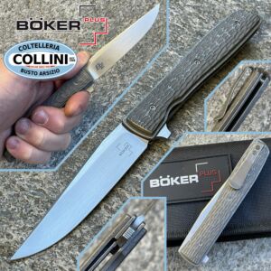 Boker Plus - Urban Trapper Jigged Titanium by Brad Zinker - 01BO476 - couteau pliant