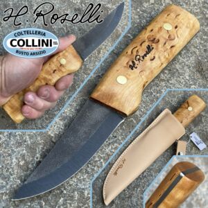 Roselli - couteau de chasse Fulltang - R100F - couteau artisanal