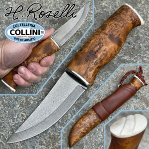 Roselli - Couteau de chasse Nalle - acier UHC - RW200A - couteau artisanal