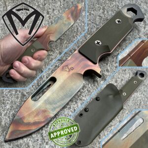 Medford Knife and Tools - STA Sniper - Vulcan - OD Green - COLLECTION PRIVÉE - couteau
