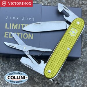 Victorinox - Pioneer X Alox - Electric Yellow - Limited Edition 2023 - 0.8231.L23 - couteau utilitaire
