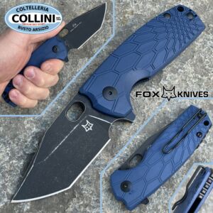 Fox - Couteau Core Tanto by Vox - FX-612BLB - Top Shield noir - Bleu - couteau
