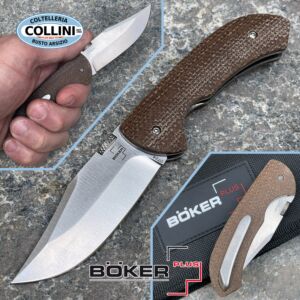 Boker Plus - Couteau de poche Bowie - D2 - 01BO508 - Couteau