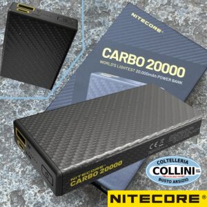 Nitecore - CARBO 20000 - Powerbank 20000mAh 20W ultraléger - powerbank