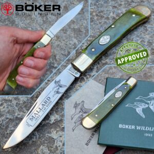 Boker - 1992 Vintage Trapper - Wildlife Series Limited Edition - PRIVATE COLLECTION - couteau