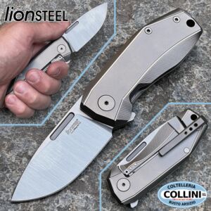 Lionsteel - Nano - Gris Titane & CPM MagnaCut - NA01 GY - couteau