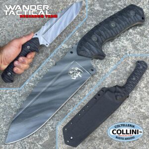 Wander Tactical - Smilodon - Smoke Gray Limited Edition - couteau artisanal