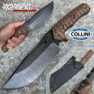 Wander Tactical - Haast Eagle 2.0 - Raw & Brown Micarta - couteau utilitaire