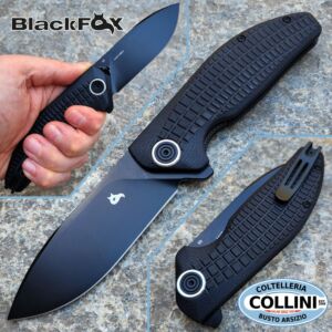 BlackFox - Acutus by Grigorii Matveev - D2 Black G-10 - BF-764BB - couteau