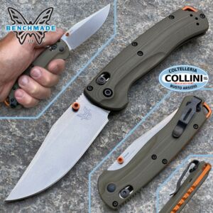 Benchmade - Couteau Hunt Taggedout 15536 - S45VN - OD Green - Axis Lock Knife - couteau