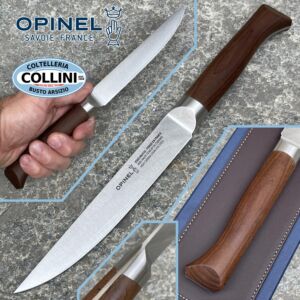 Opinel - Couteau à viande série Les Forgés 1890 - hêtre - 16 cm - couteau de cuisine