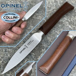 Opinel - Couteau d'office série Les Forgés 1890 - hêtre - 8 cm - couteau de cuisine