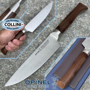 Opinel - Couteau de Chef Petit série Les Forgés 1890 - hêtre - 17 cm - couteau de cuisine