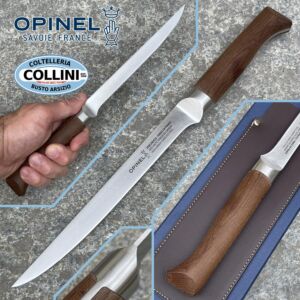 Opinel - Couteau à fileter série Les Forgés 1890 - hêtre - 18 cm - couteau de cuisine